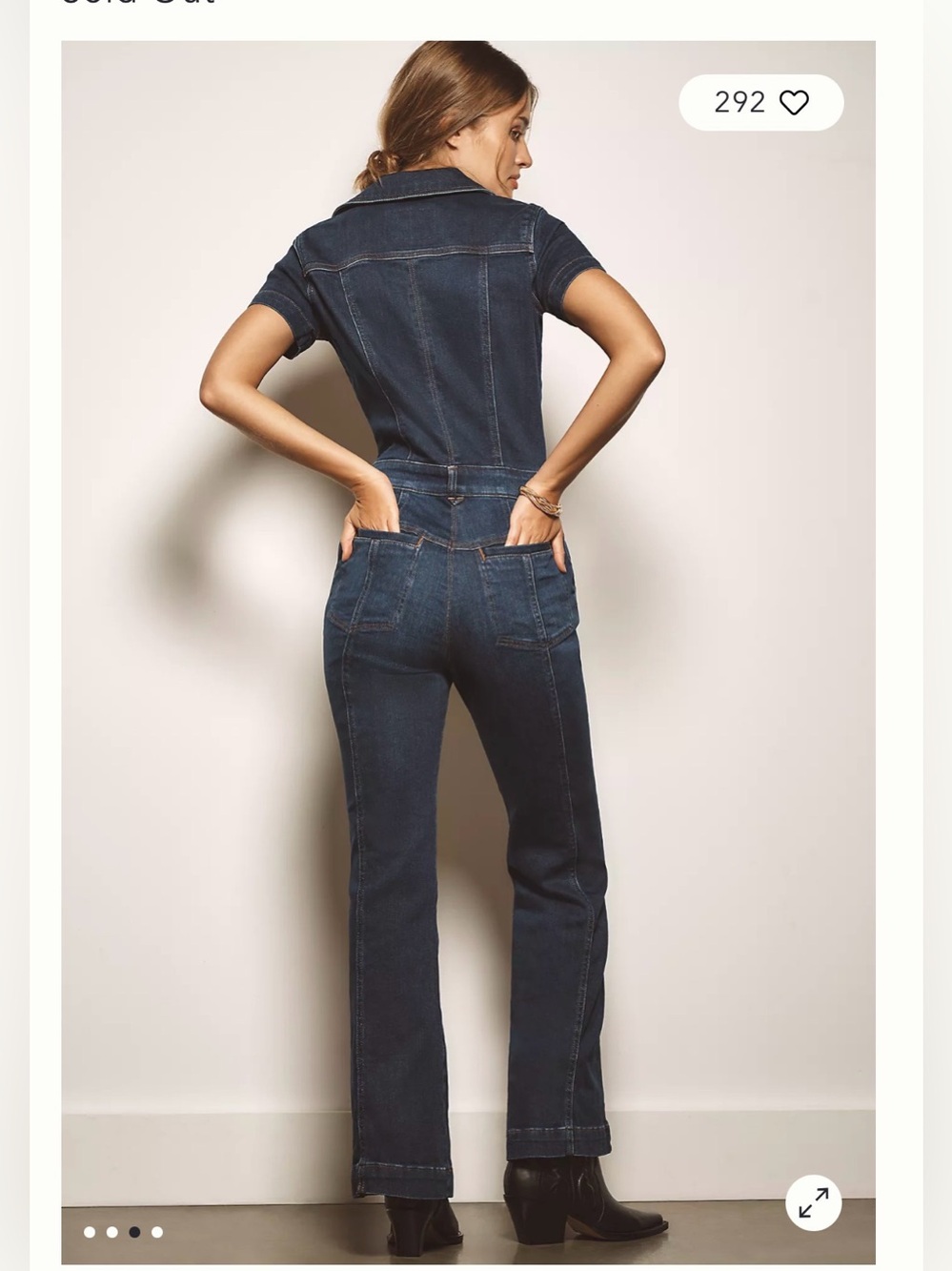 Pilcro Slim Flared Overalls by Anthropologie - Picture 11 of 14
